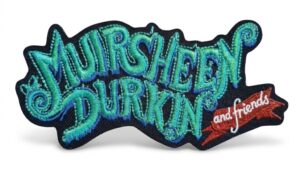 Patch mit weißer Schrift
